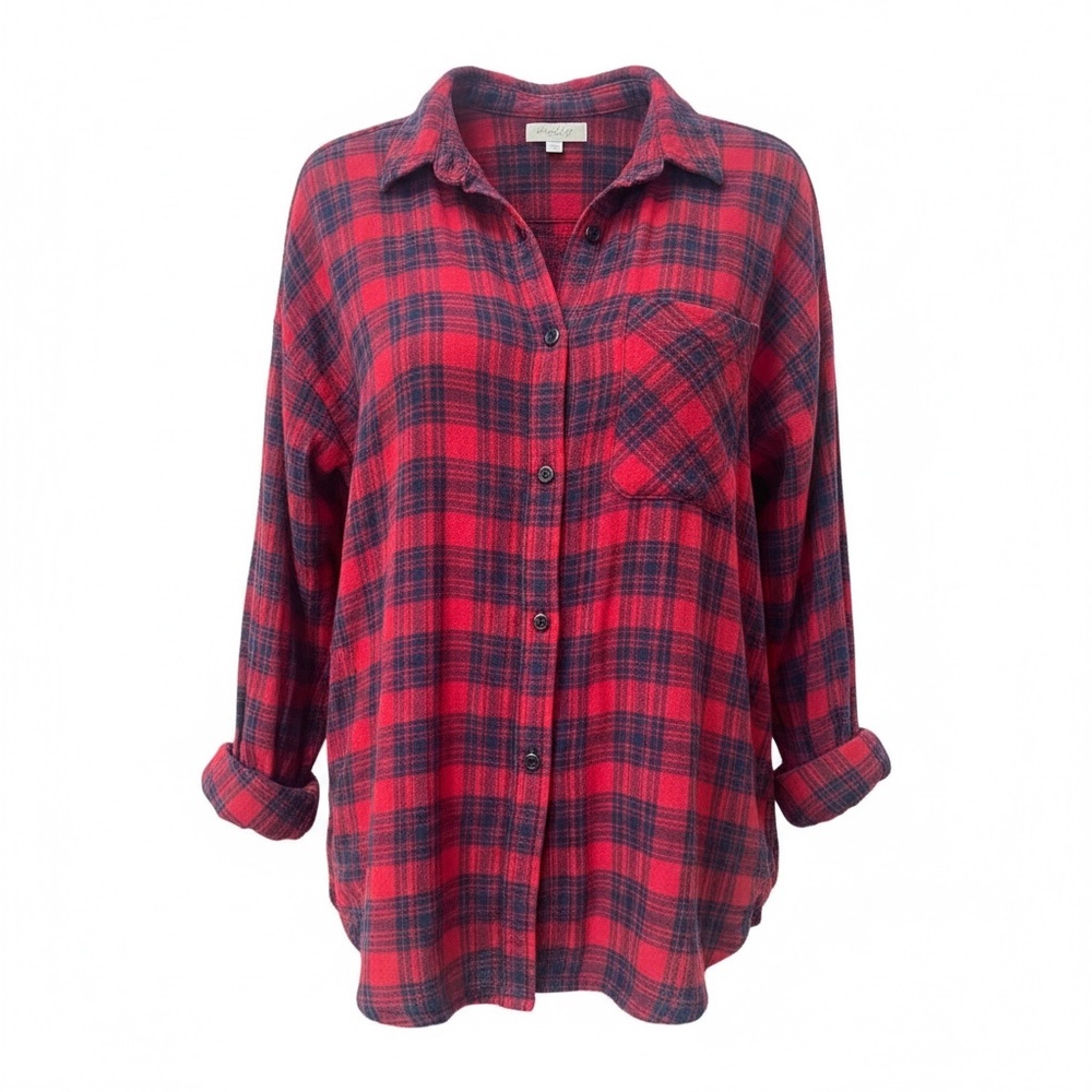 Women's Flannel button-down shirt from the brand Love Notes size Small - Picture 10 of 10